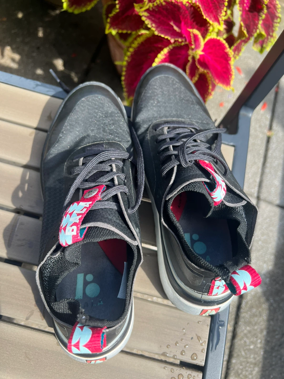 Bala Black Running Shoes Size W 6.5 - photo 4