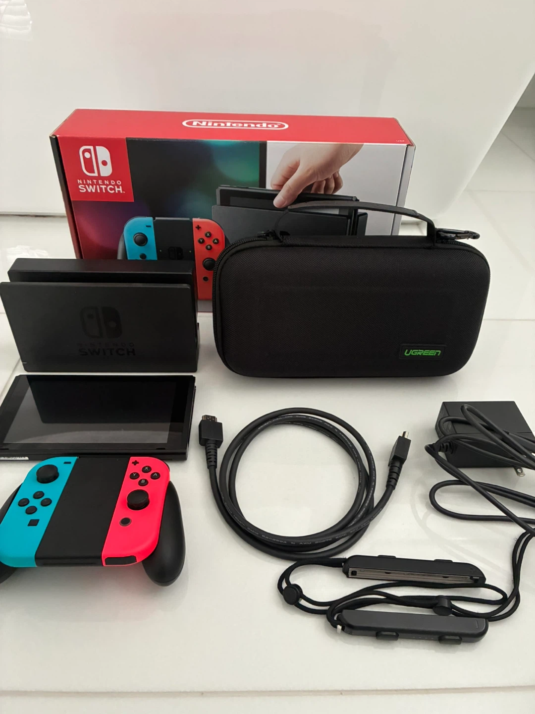 Nintendo Switch Console with Accessories and Carrying Case - photo 3