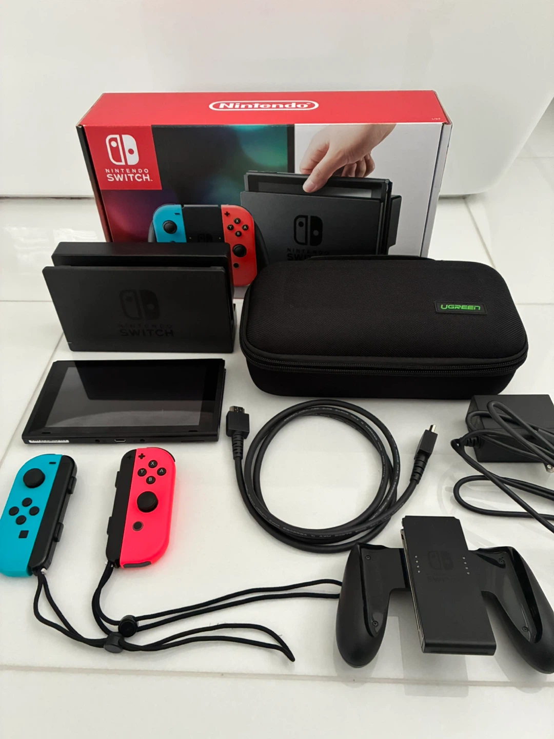 Nintendo Switch Console with Accessories and Carrying Case - photo 4