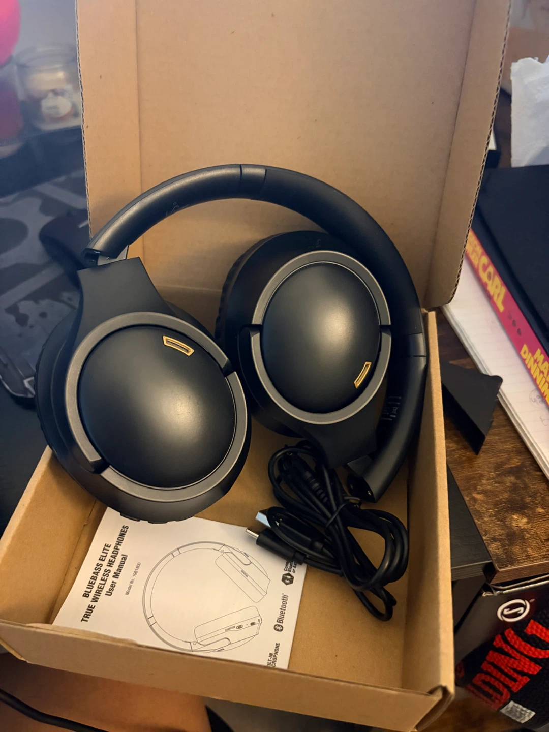 Bluebass elite wireless ANC headphones