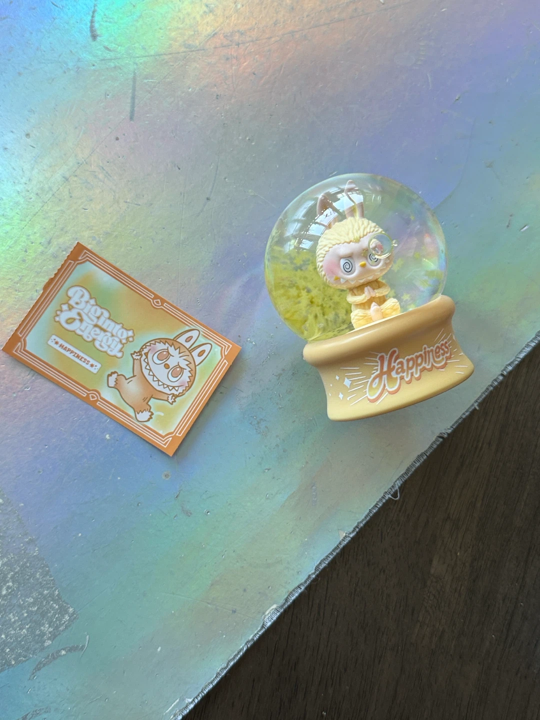 POP MART Labubu Snow Globe Happiness Big Into Energy - photo 2