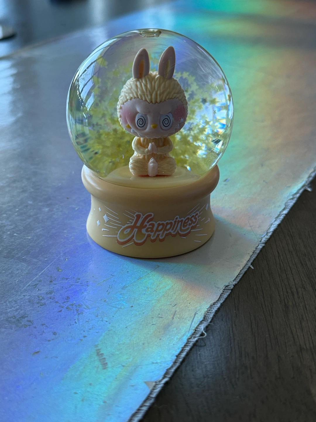 POP MART Labubu Snow Globe Happiness Big Into Energy - photo 4