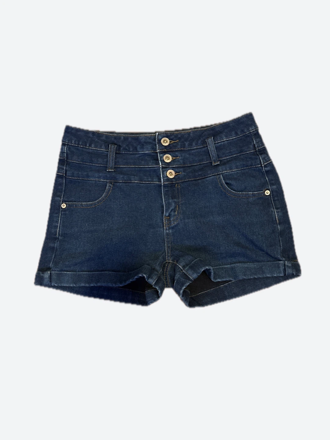 Foxy Jeans Denim High-Waisted Shorts
