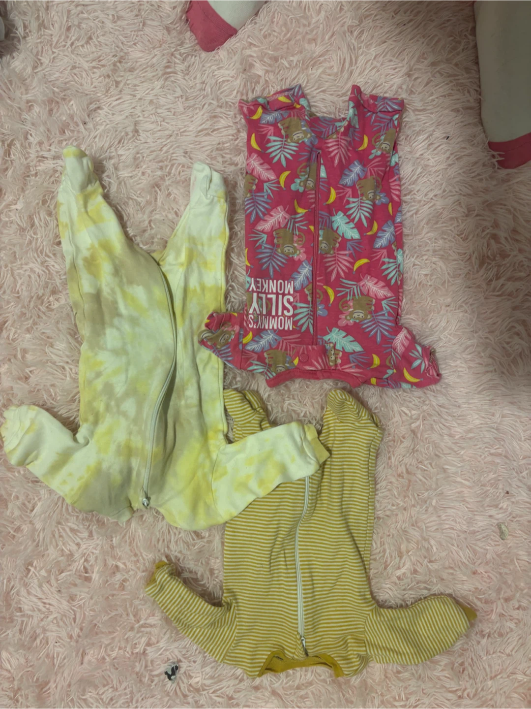 3 pack baby onesie sleepers