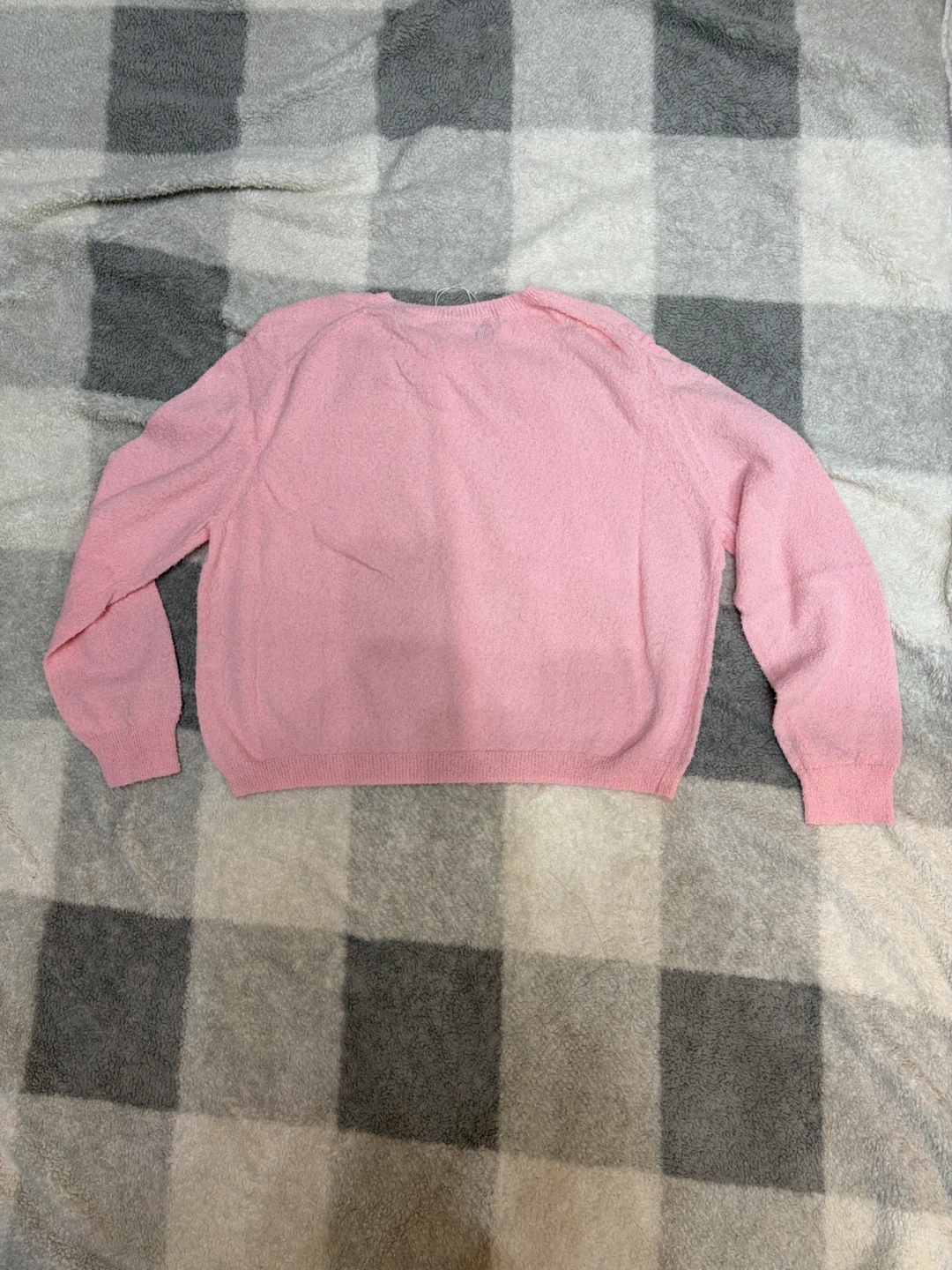 Cardigan - Pink/ Light Sage Green - photo 3