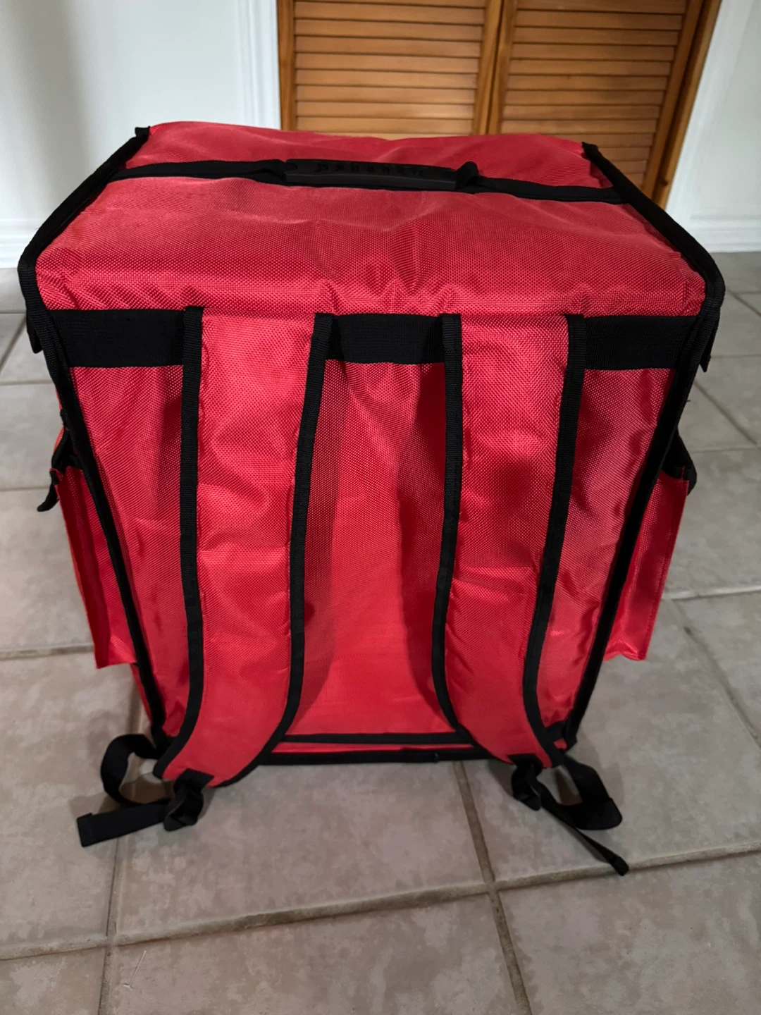 DoorDash Insulated Delivery Backpack Red - photo 2