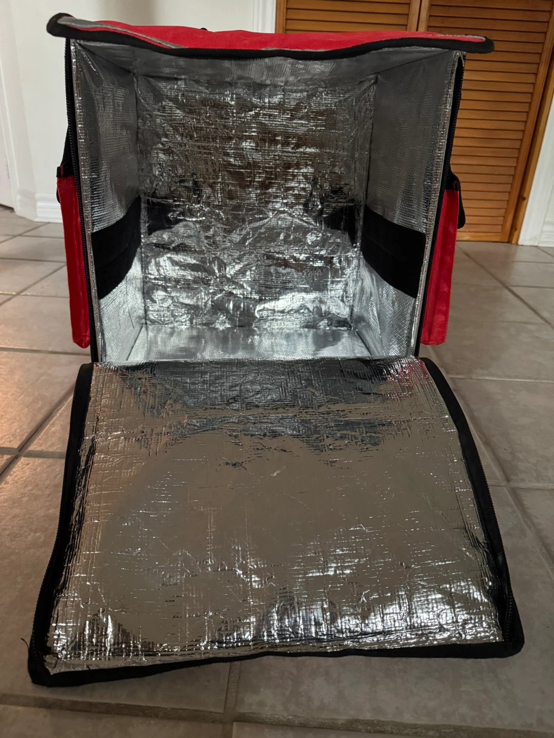 DoorDash Insulated Delivery Backpack Red - photo 3