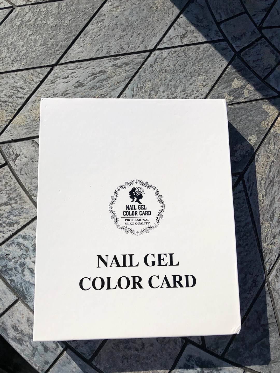 New 120 Gel Nail Polish Color Display Chart Book Card - White