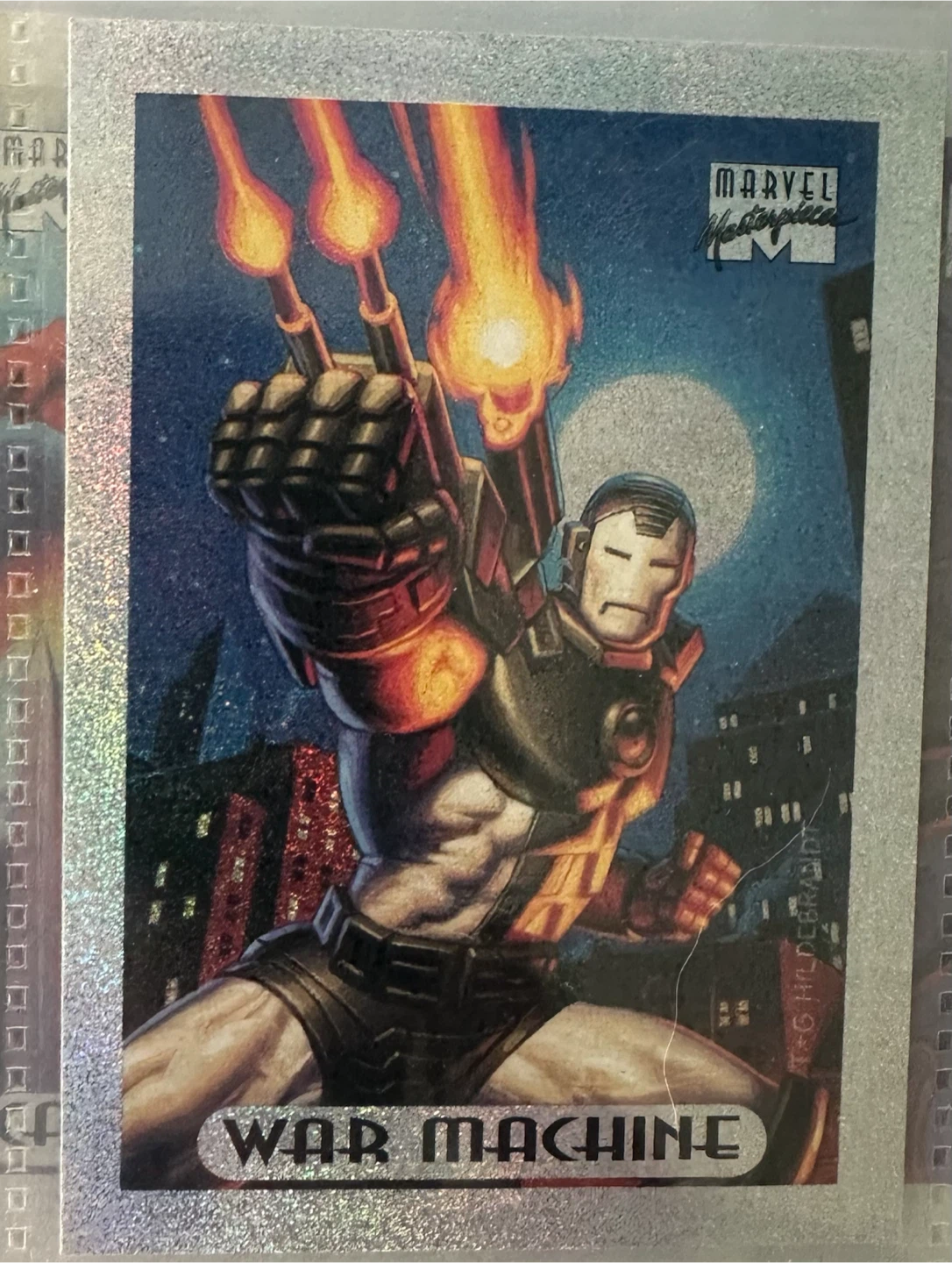 1994 Complete Marvel Masterpieces Silver Holifoils Set - photo 3
