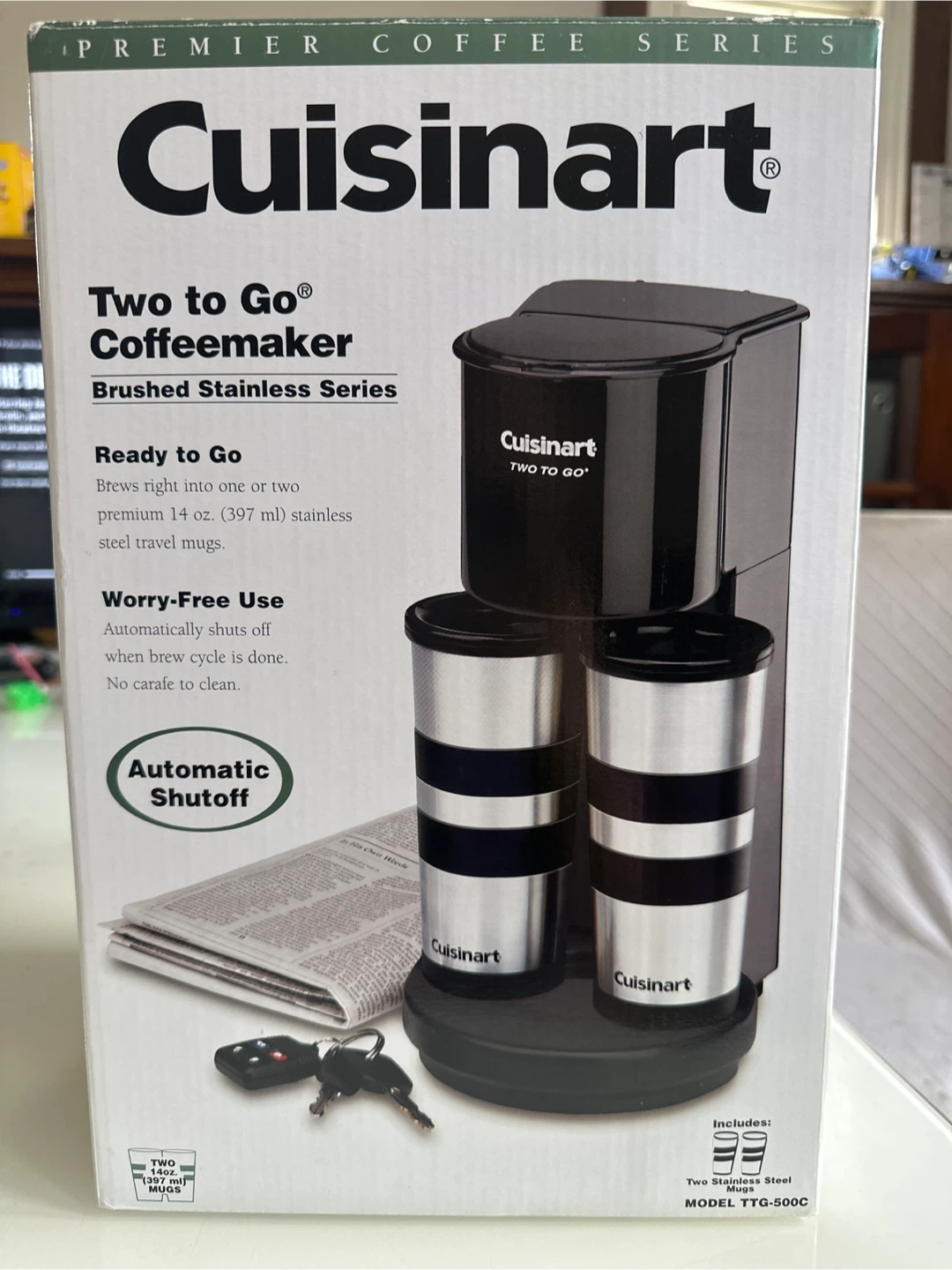 Coffeemaker two to go