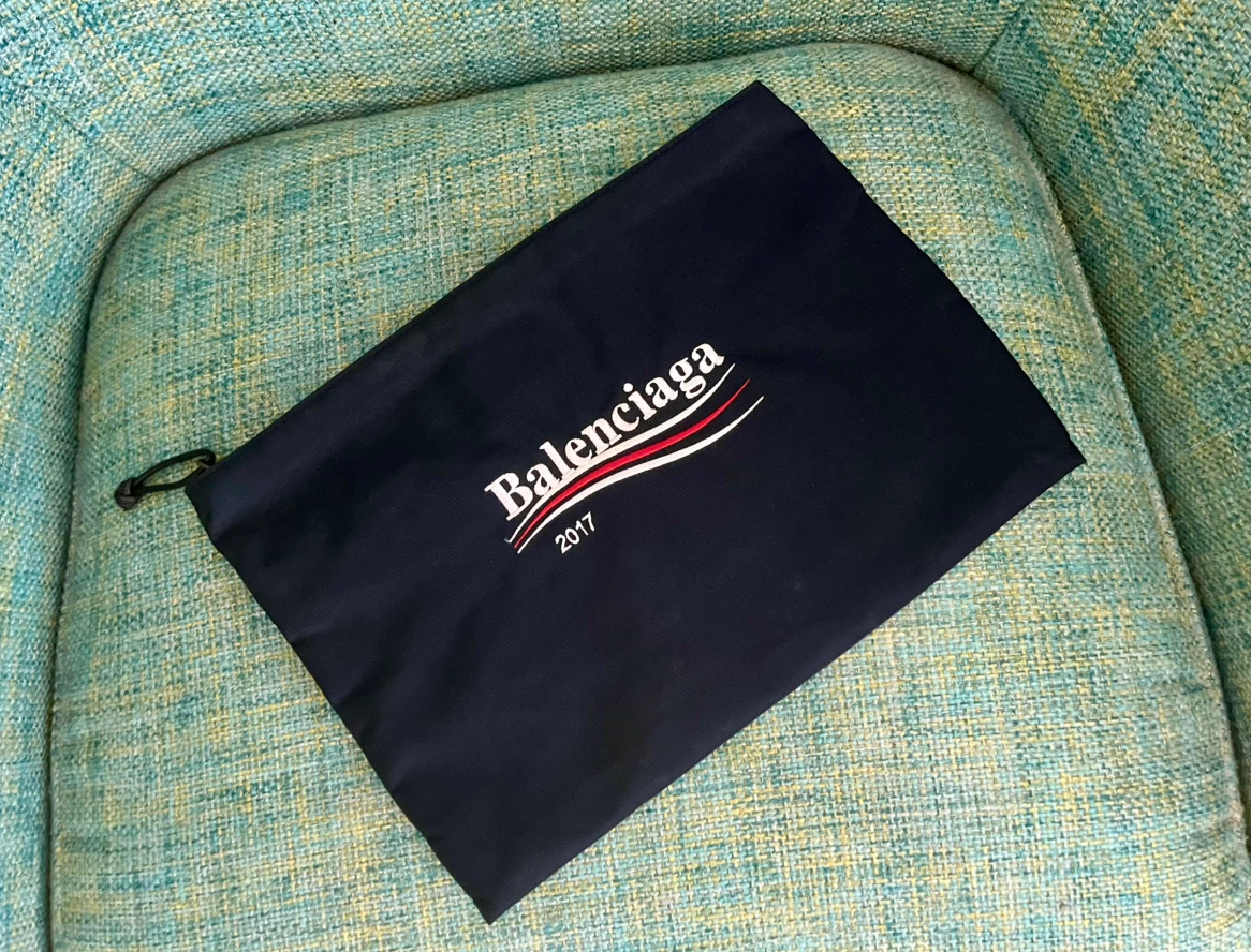 Balenciaga clutch bag