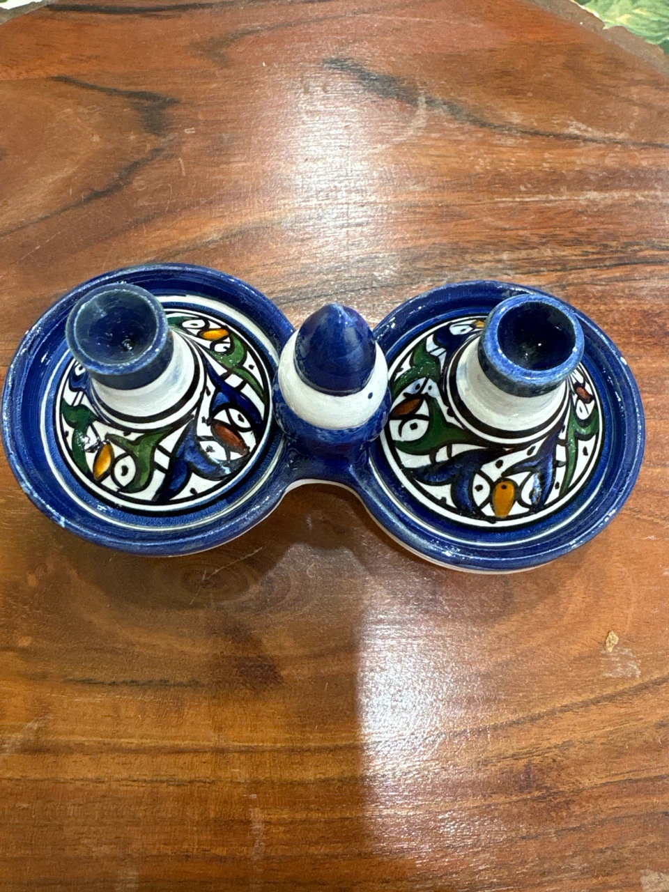 Ceramic Double Dish with Lids - photo 2