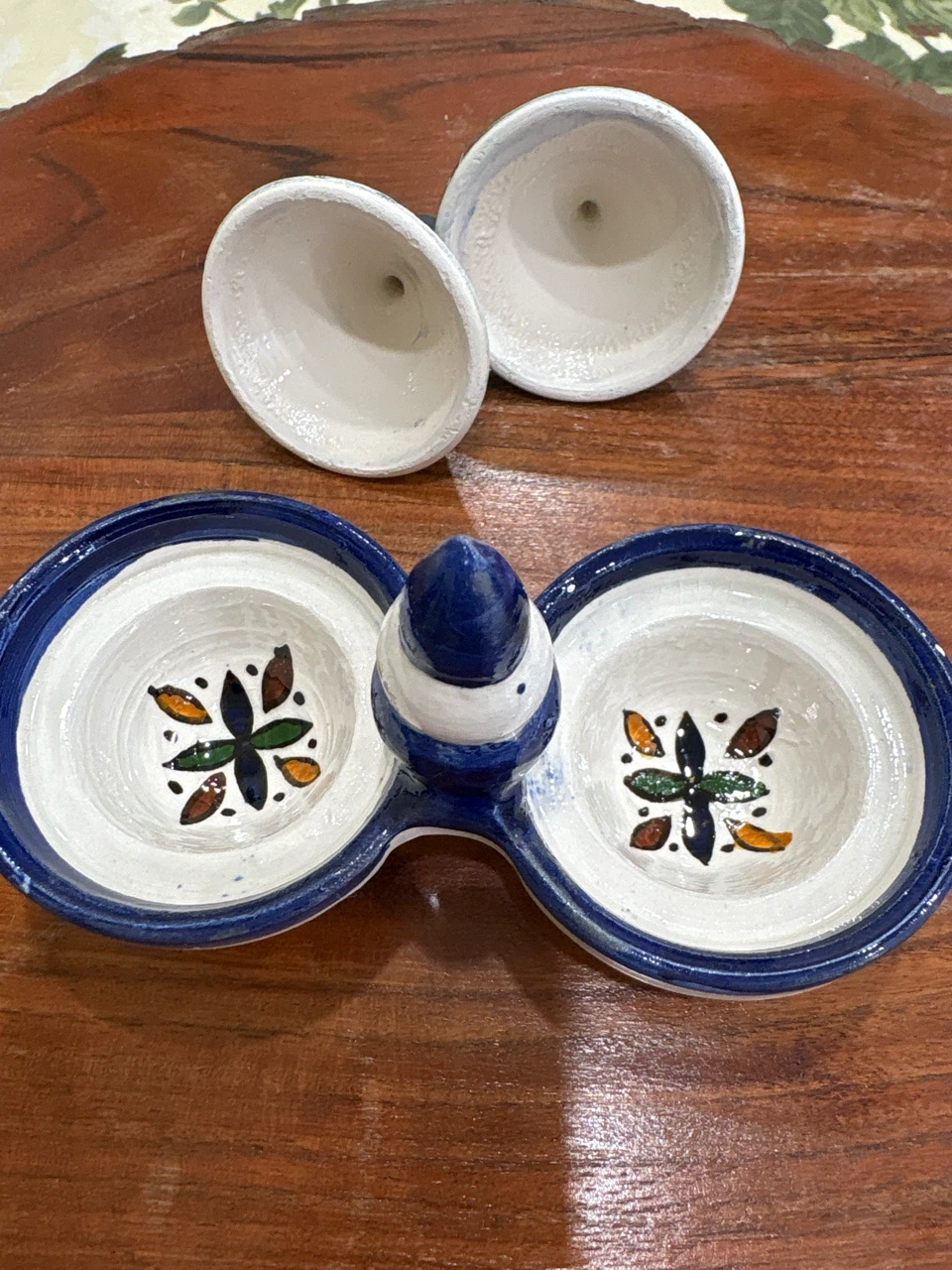 Ceramic Double Dish with Lids - photo 4
