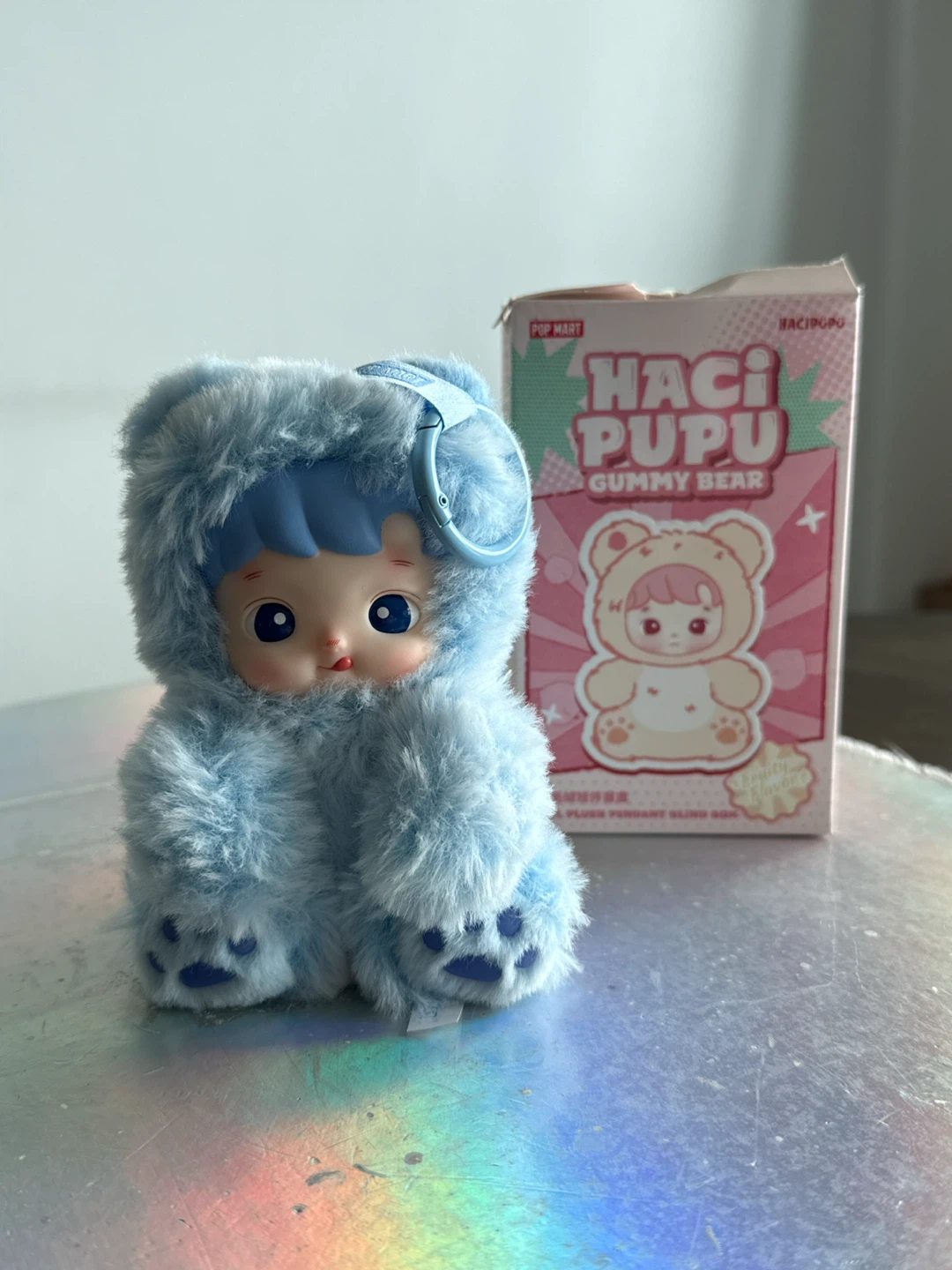 POP MART Hacipupu Gummy Bear Series Blueberry Pendant Bag Charm - photo 2