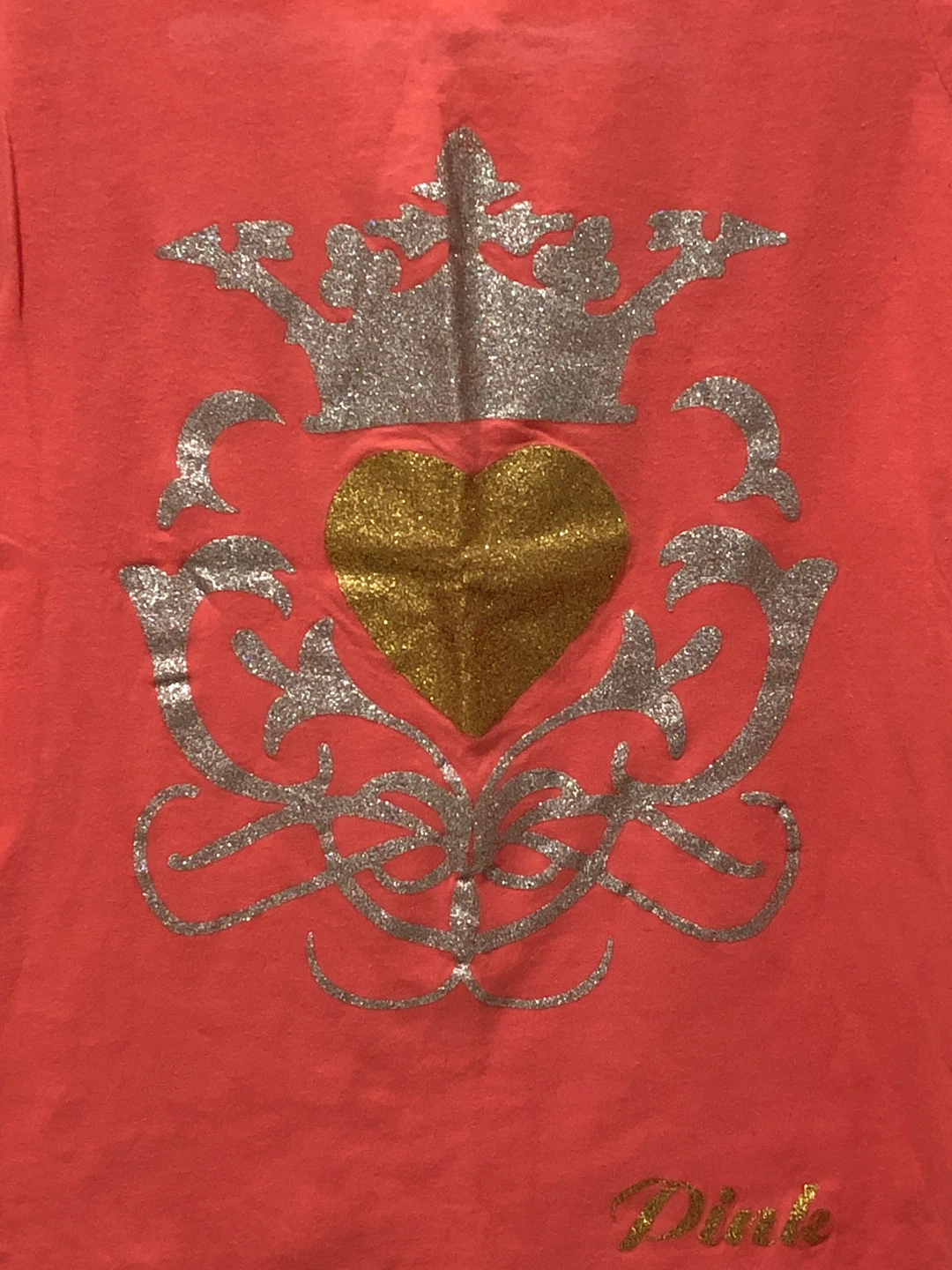 Preowned Victoria's Secret PINK T-Shirt Size Medium - photo 2
