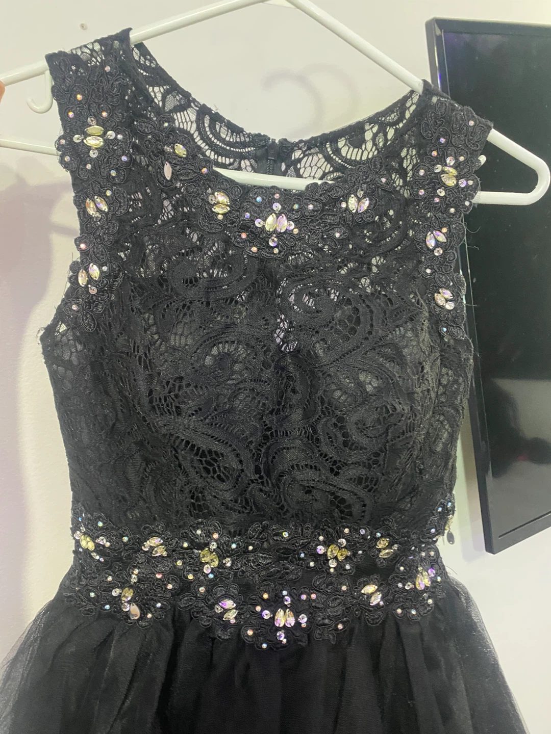 NEW 2xs black grad dress - photo 4
