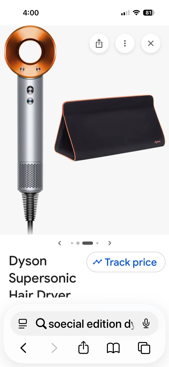 Dyson hair dryer brand new unopened
