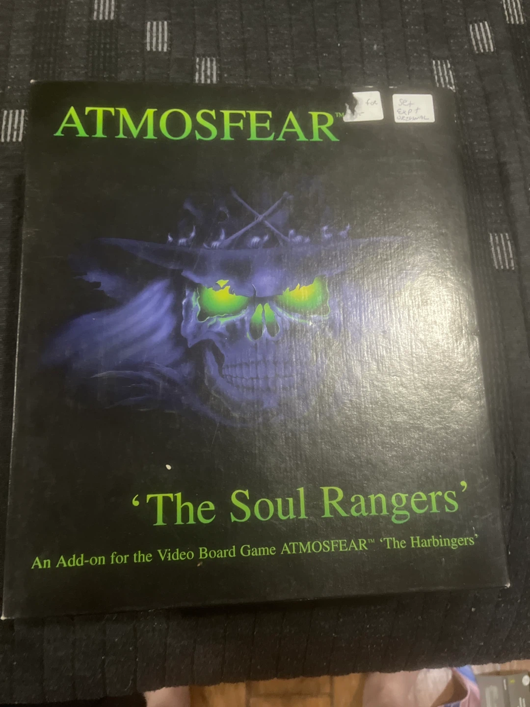 Atmosfear expansion to nightmare vhs board game RPG