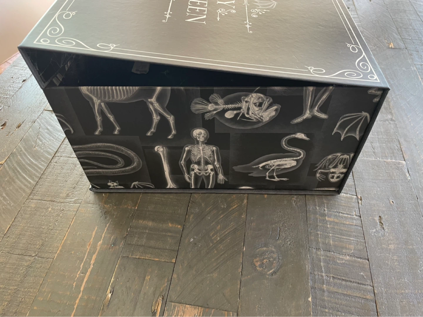 NEW - Decorative Halloween storage box w magnetic closure - photo 2