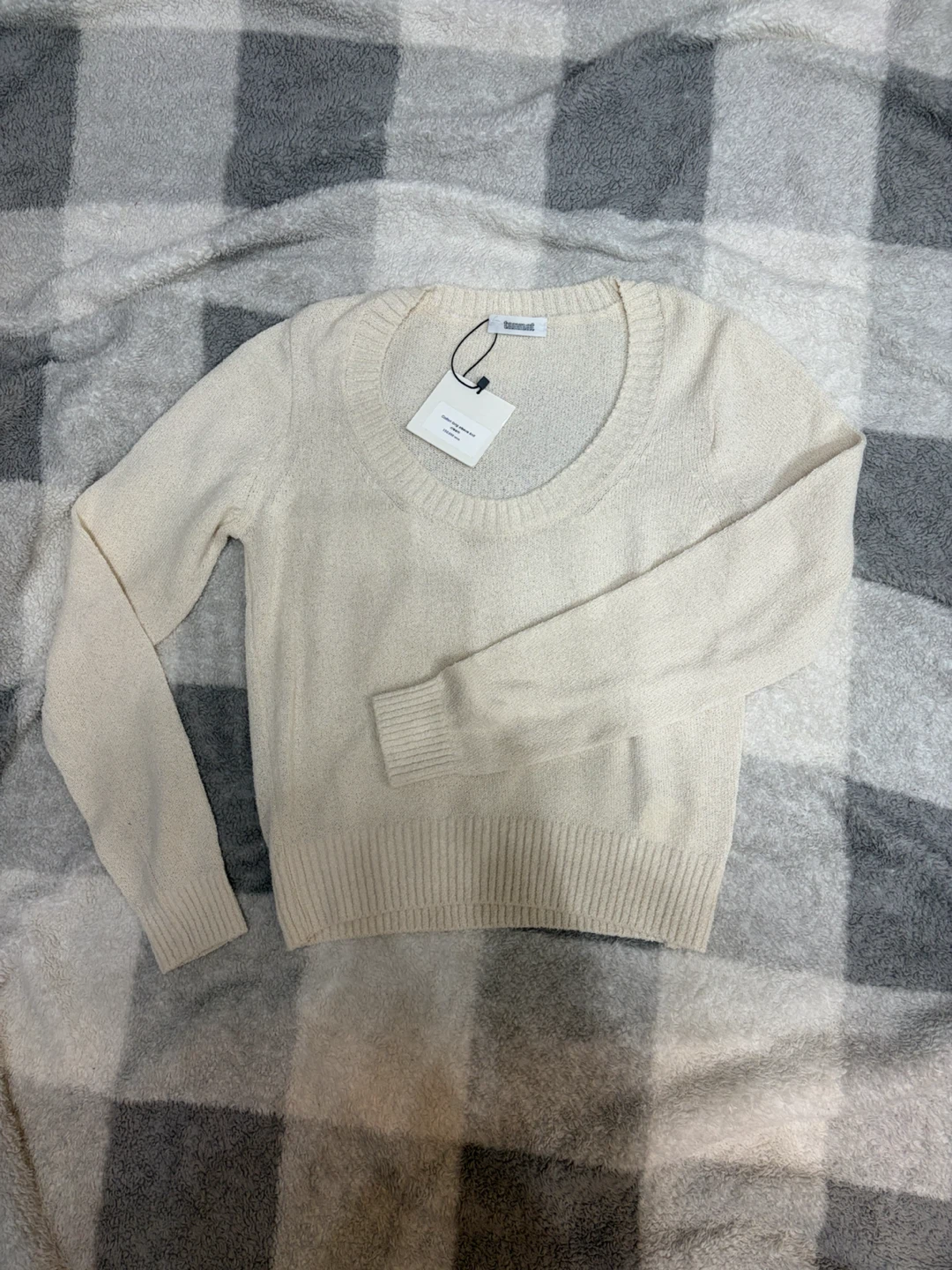 Cream Knit Sweater