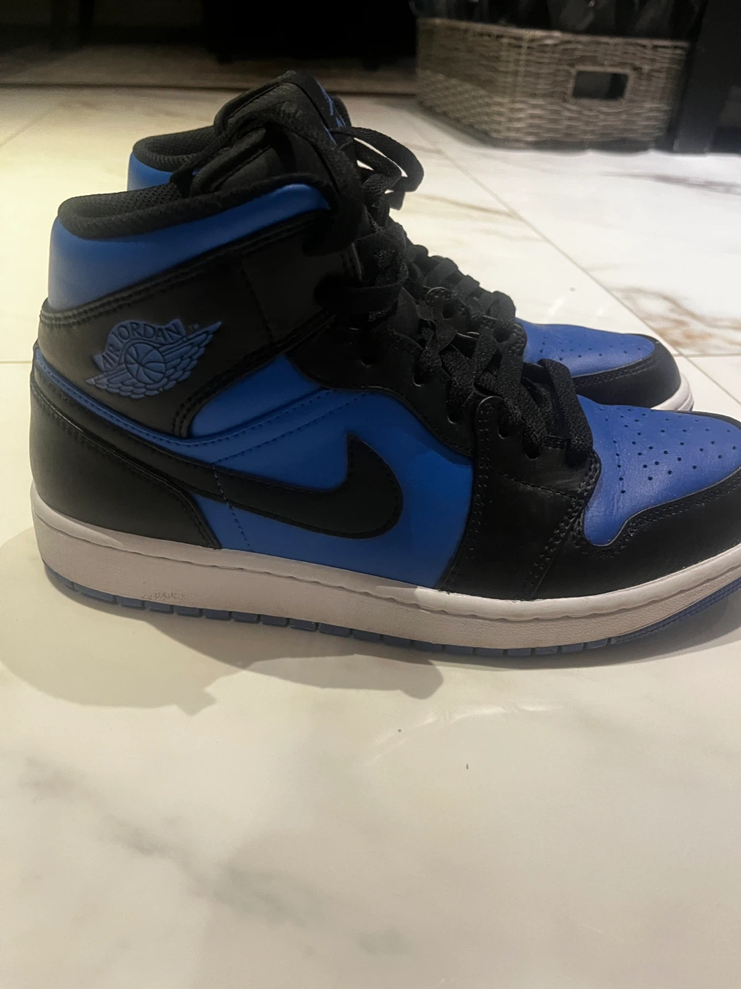 Jordan 1 Mid SE Men's Shoes DQ8426-042 Blue/Black Size 9