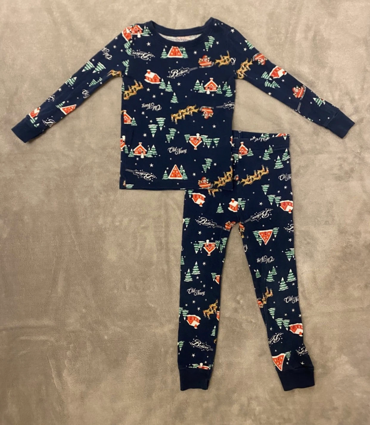 4T boys Christmas Pyjama set