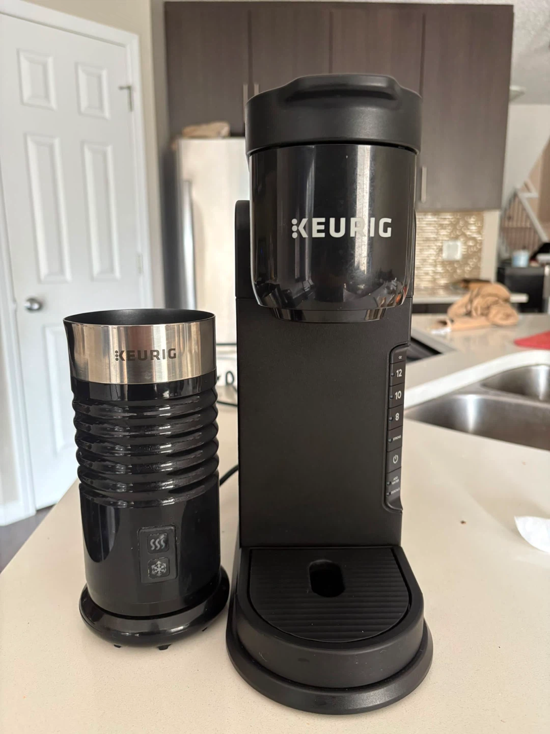 Keurig Coffee Machine, Milk Frother and Coffee Grinder Set