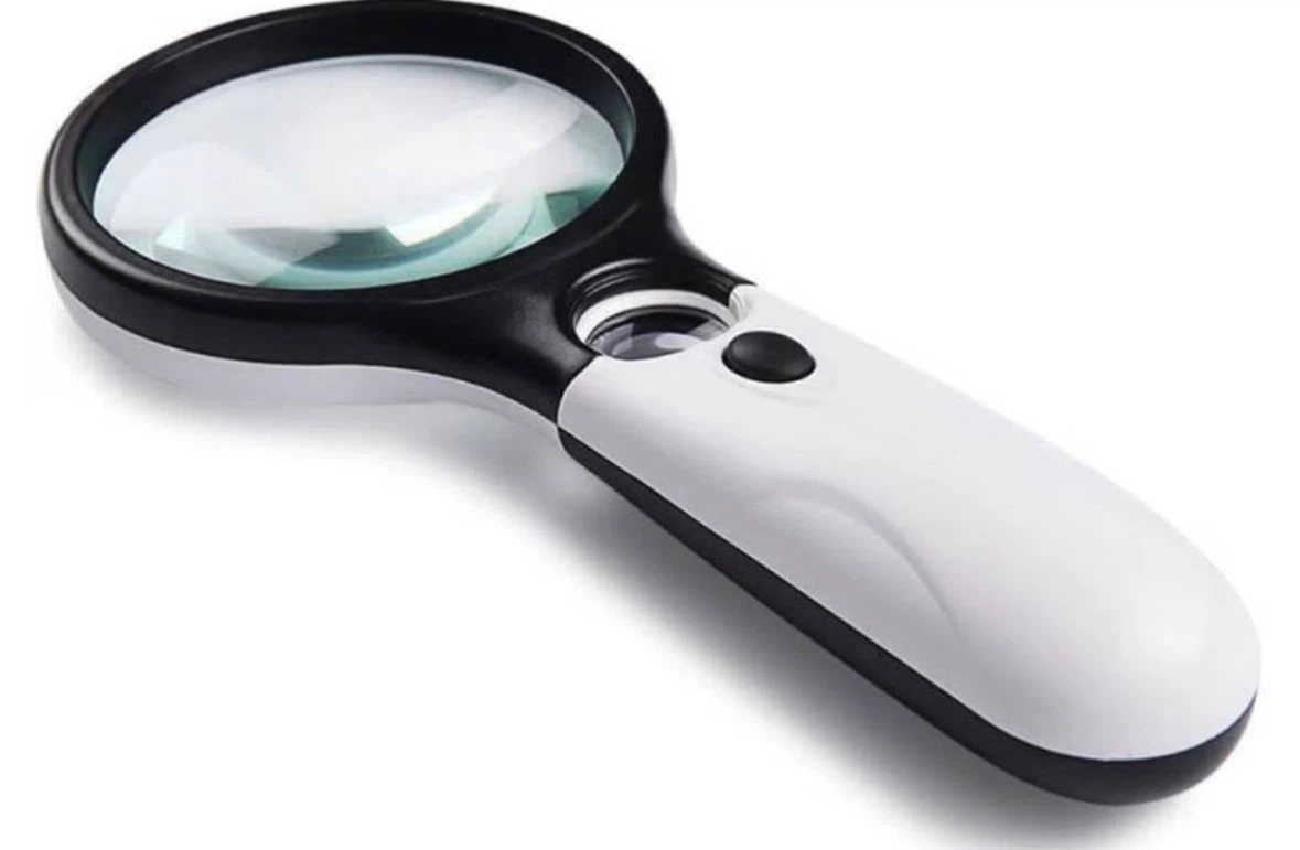 Magnifying Glasses Magnifier Handheld 10X Illumination