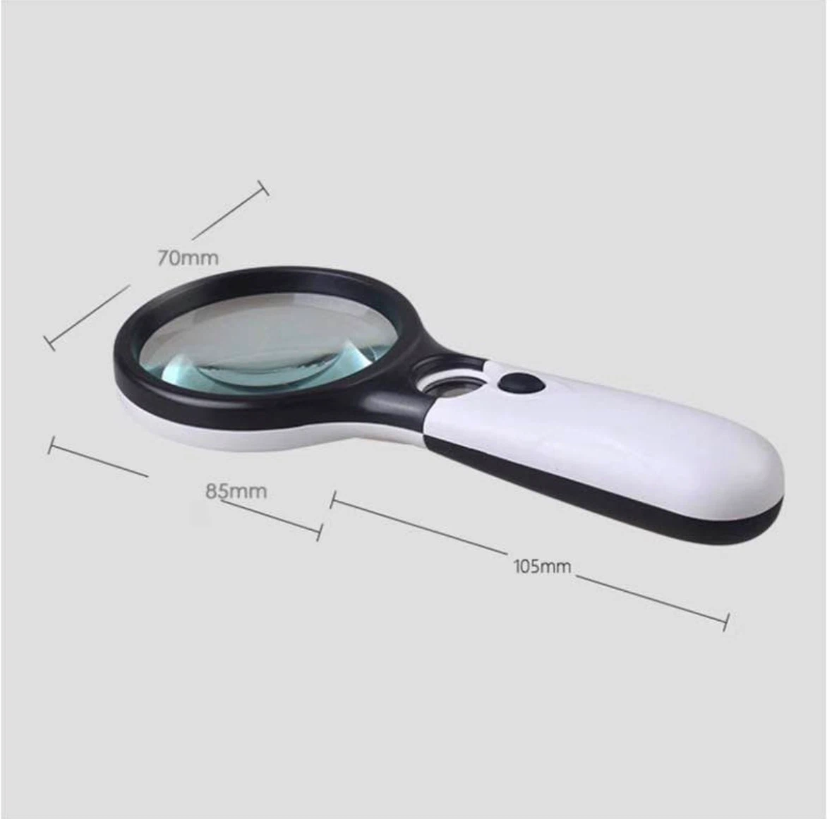 Magnifying Glasses Magnifier Handheld 10X Illumination - photo 5