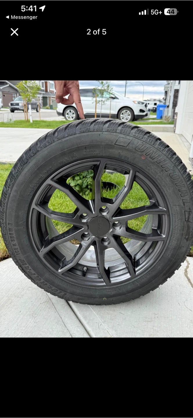 16 Inch RWC Rims and Winter Tires set - photo 2