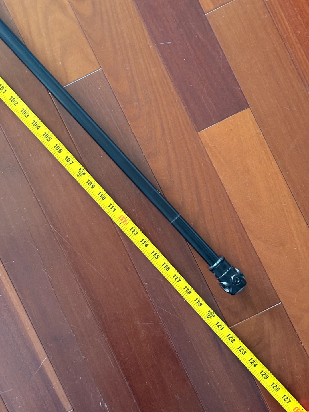 Black telescoping pole - photo 2