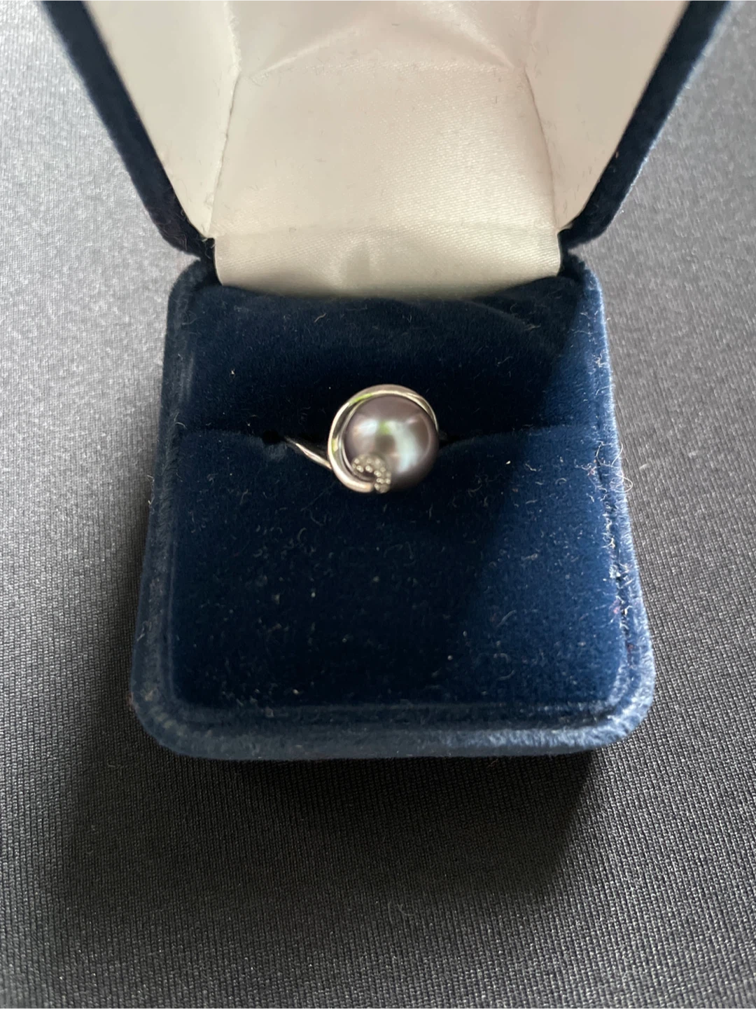 Pearl and 925 Sterling Silver Ring - photo 5