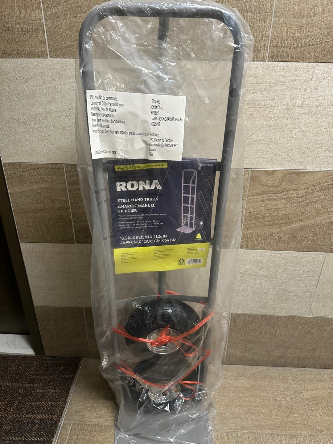 RONA Steel Hand Truck