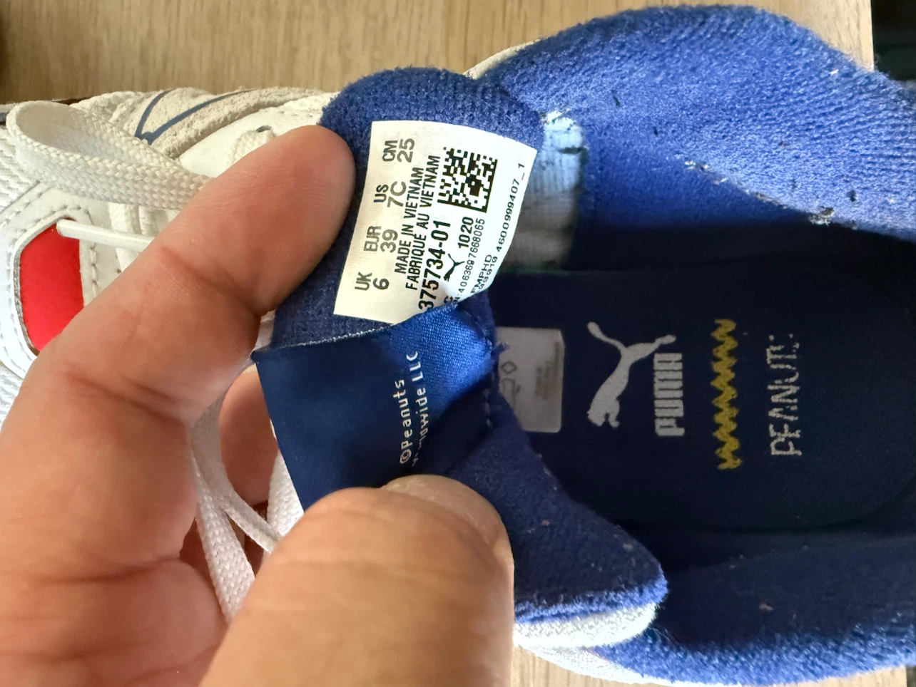 PUMA-Peanuts Mirage Mox Jr (Big Kids) Snoopy White/Blue - photo 4
