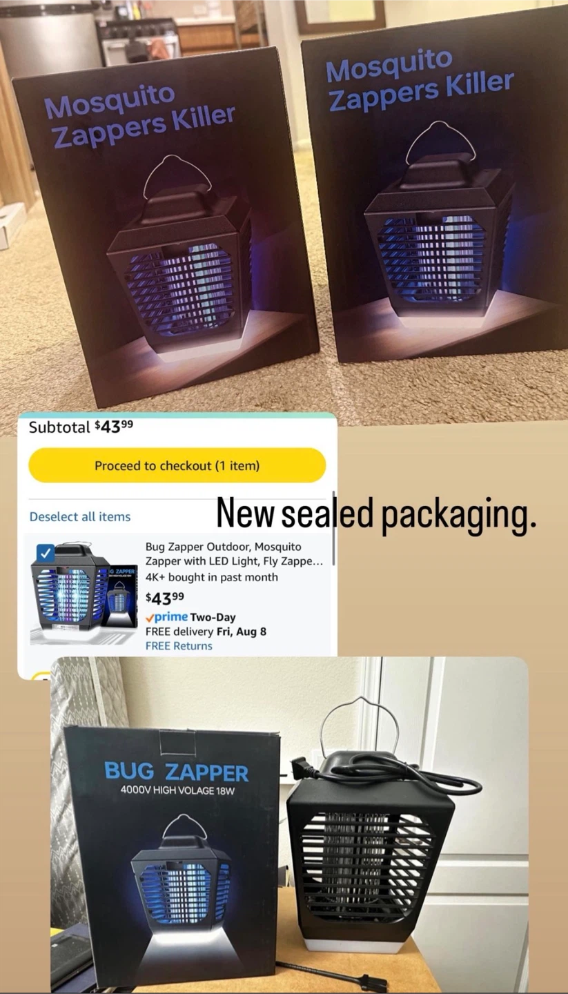 Bug Zapper with LED Light