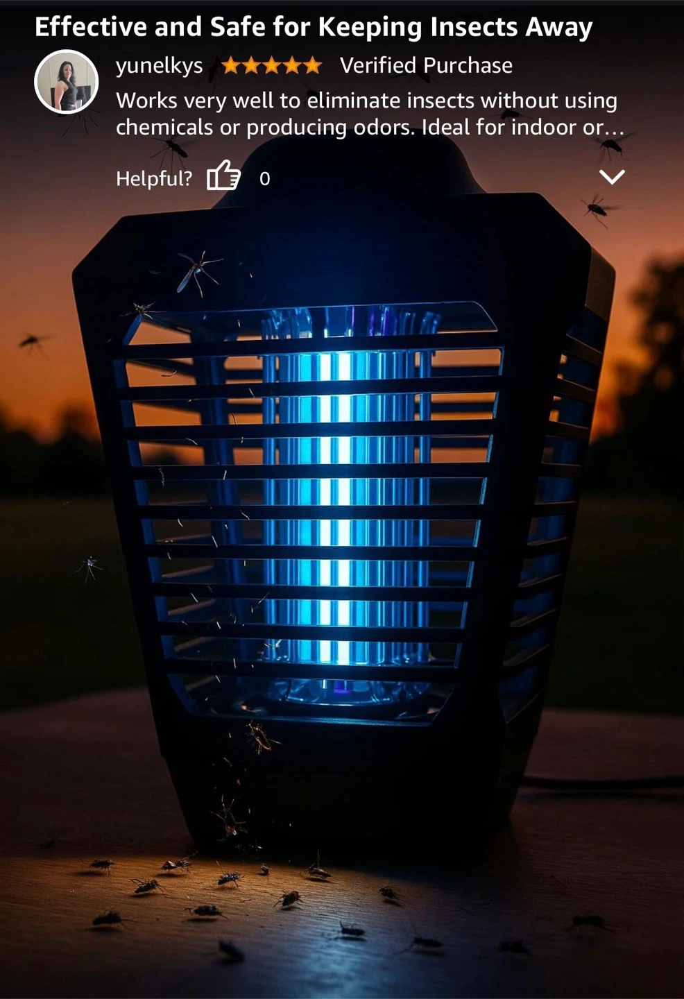 Bug Zapper with LED Light - photo 3
