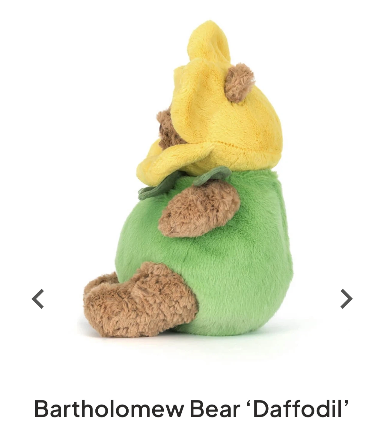 Jellycat Bartholomew Bear Daffodil Plush - photo 4