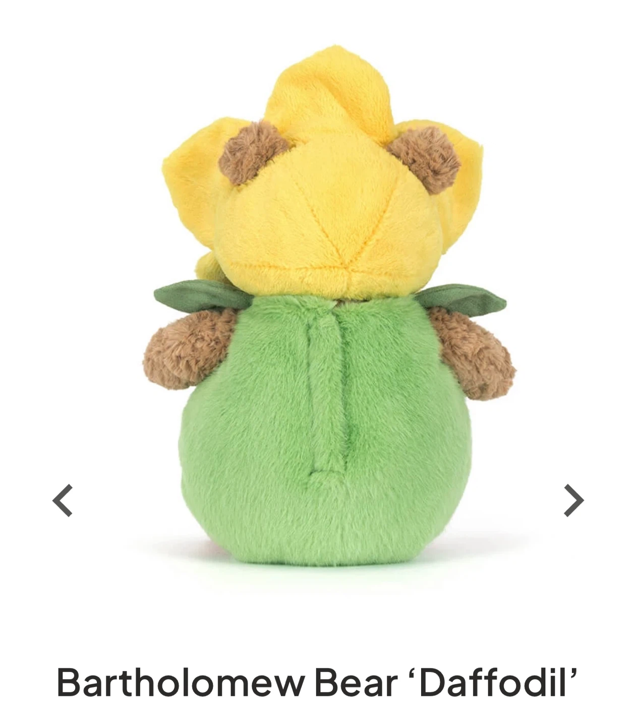 Jellycat Bartholomew Bear Daffodil Plush - photo 5