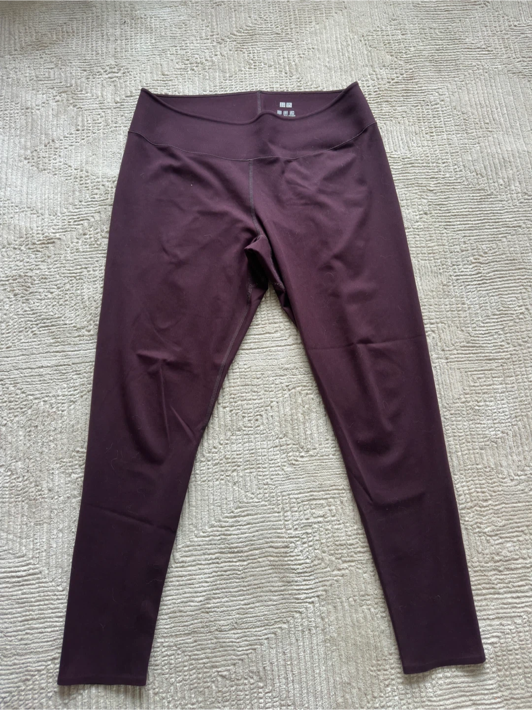 Uniqlo Burgundy Leggings XL