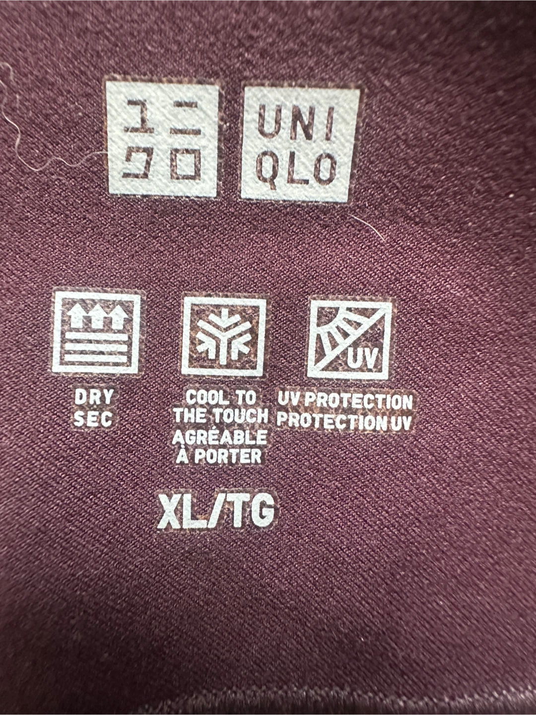 Uniqlo Burgundy Leggings XL - photo 2