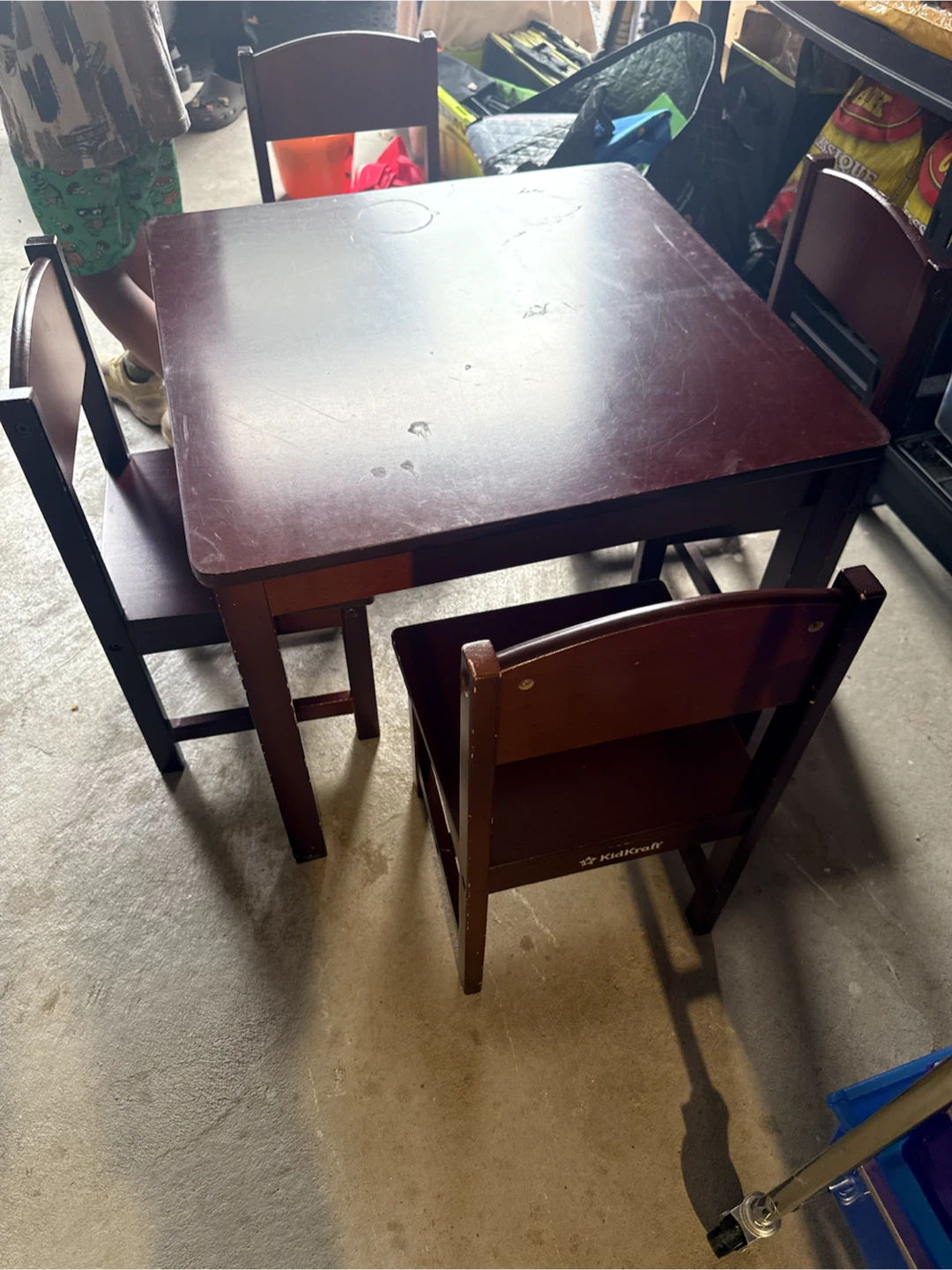 KidKraft children's wooden table and chair set - photo 2