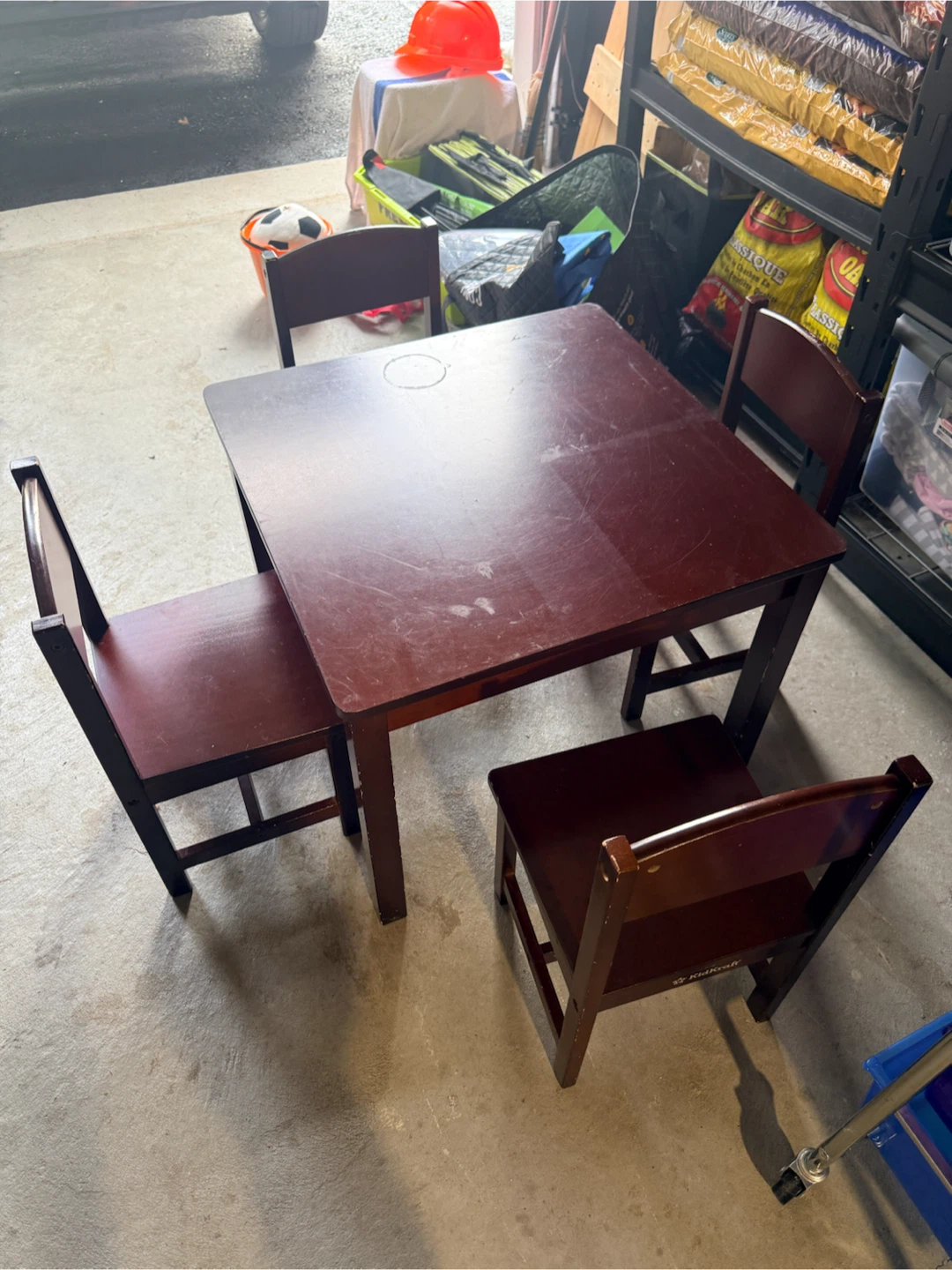 KidKraft children's wooden table and chair set - photo 3