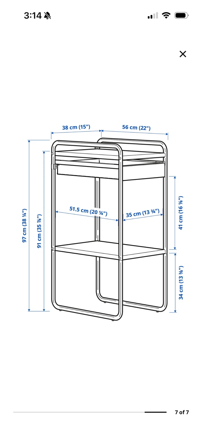 IKEA SUNNERSTA storage unit - photo 3
