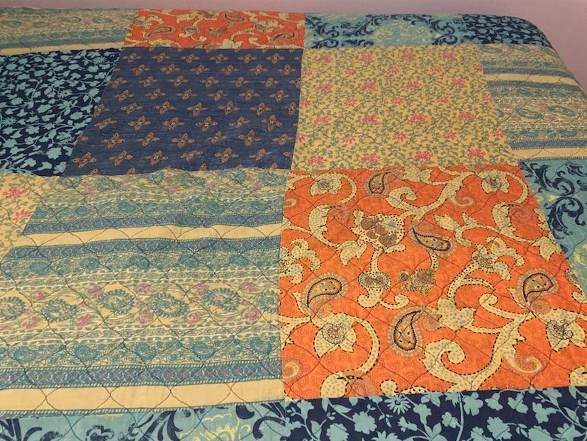Jessica Simpson Patchwork pattern quilt set with matching shams - photo 2