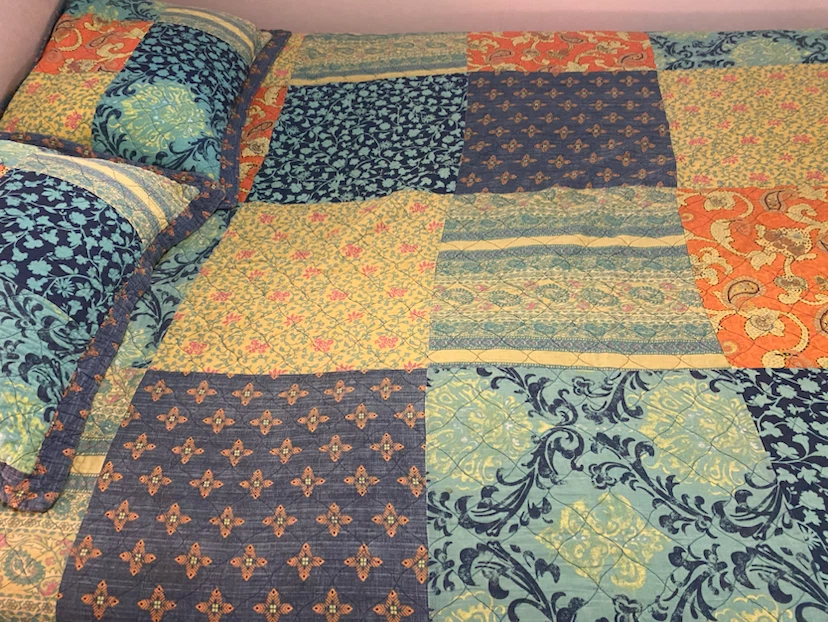 Jessica Simpson Patchwork pattern quilt set with matching shams - photo 3