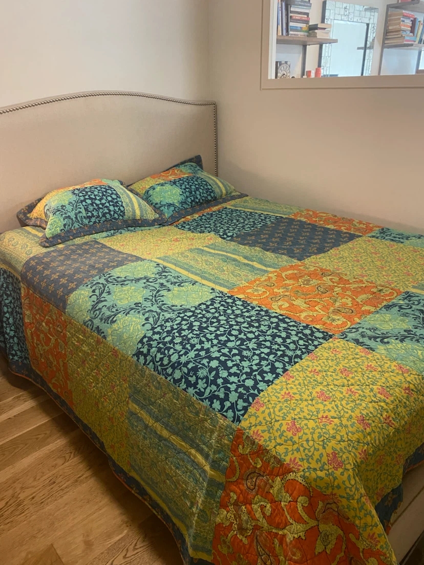 Jessica Simpson Patchwork pattern quilt set with matching shams - photo 4