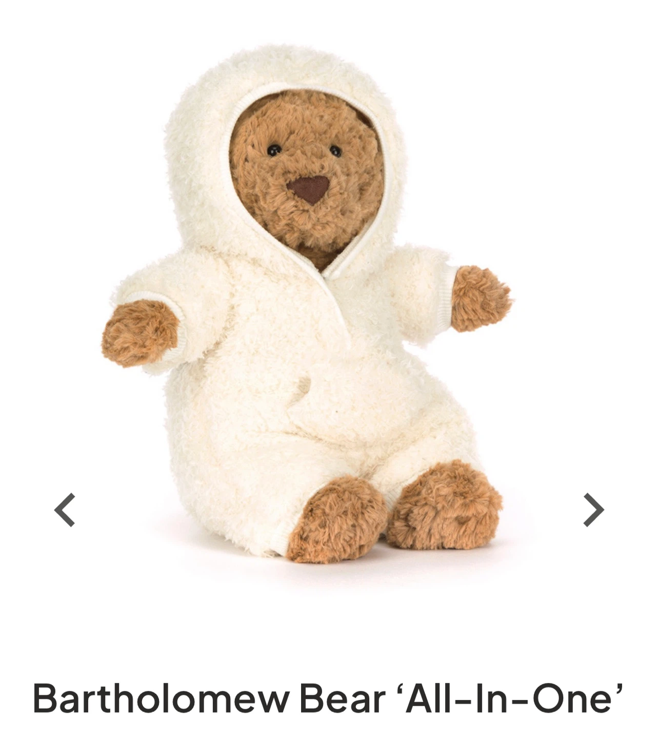 Jellycat Bartholomew Bear All-In-One - photo 3