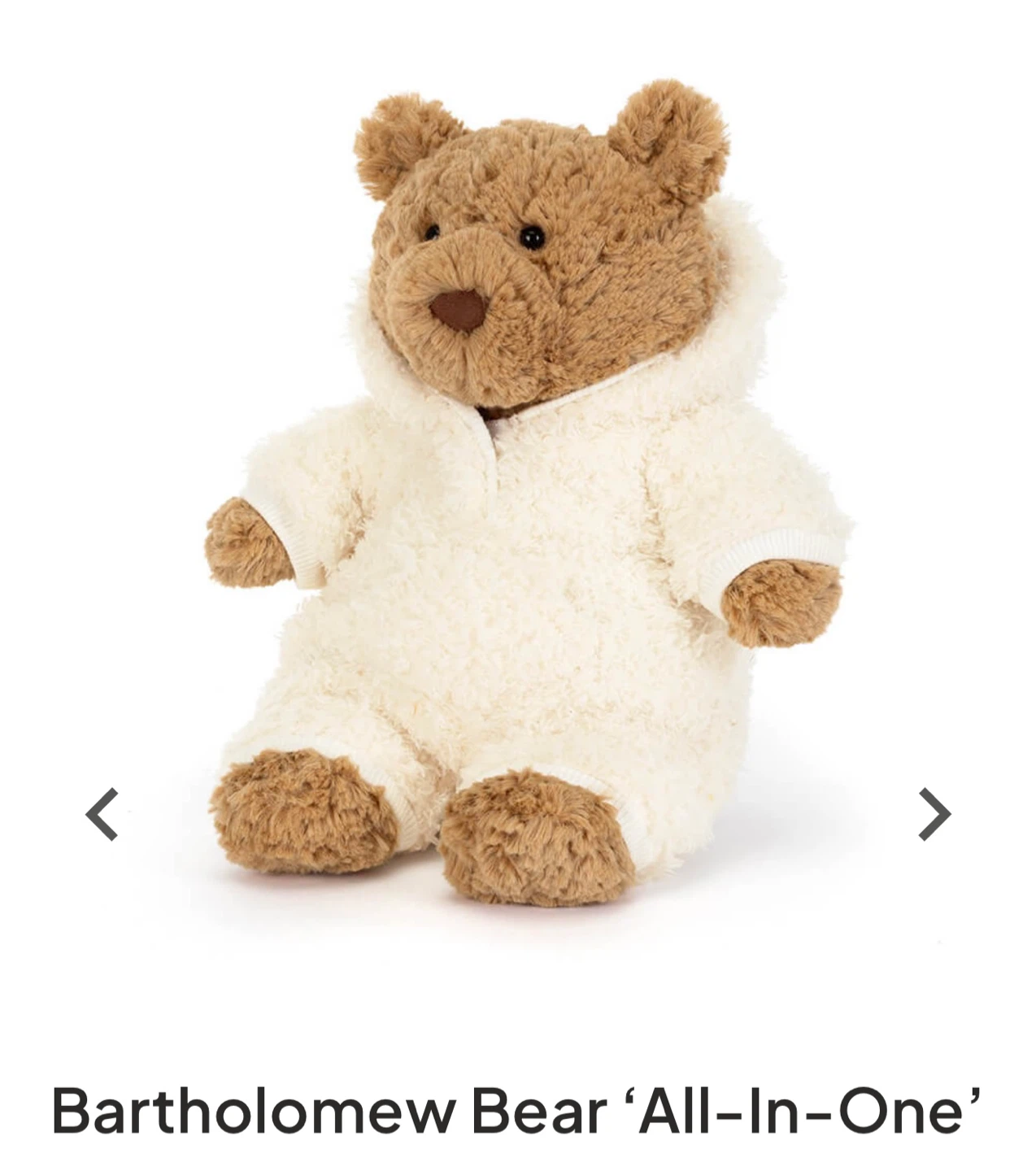 Jellycat Bartholomew Bear All-In-One - photo 4