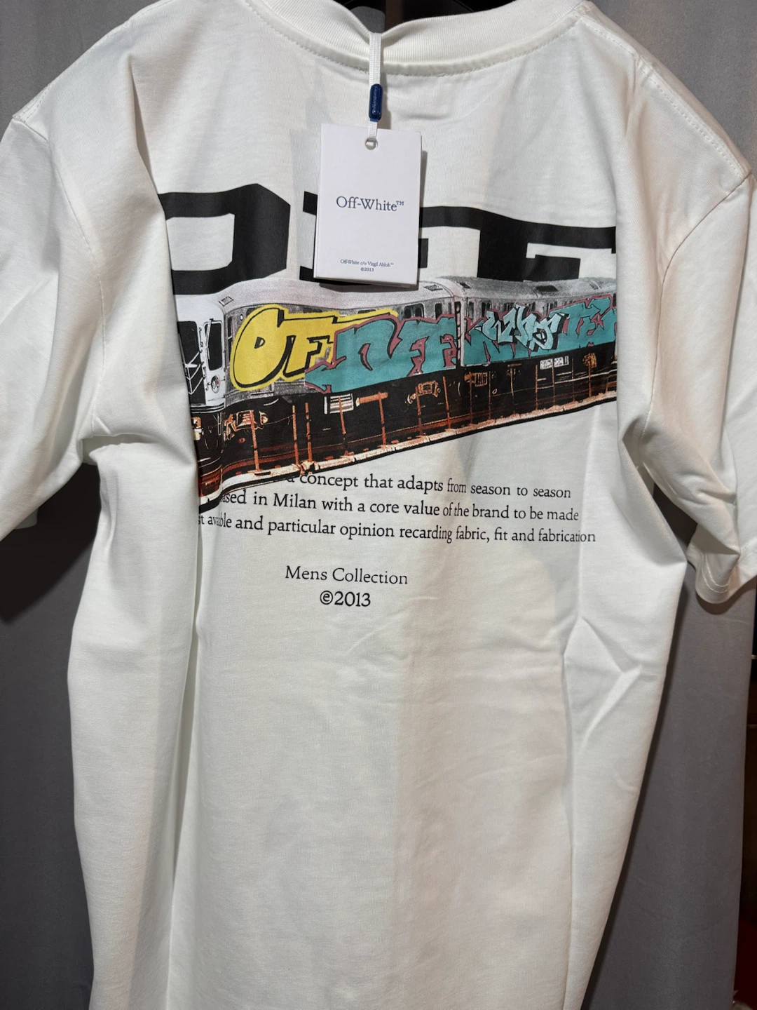 Off-White Virgil Abloh Mens T-shirt