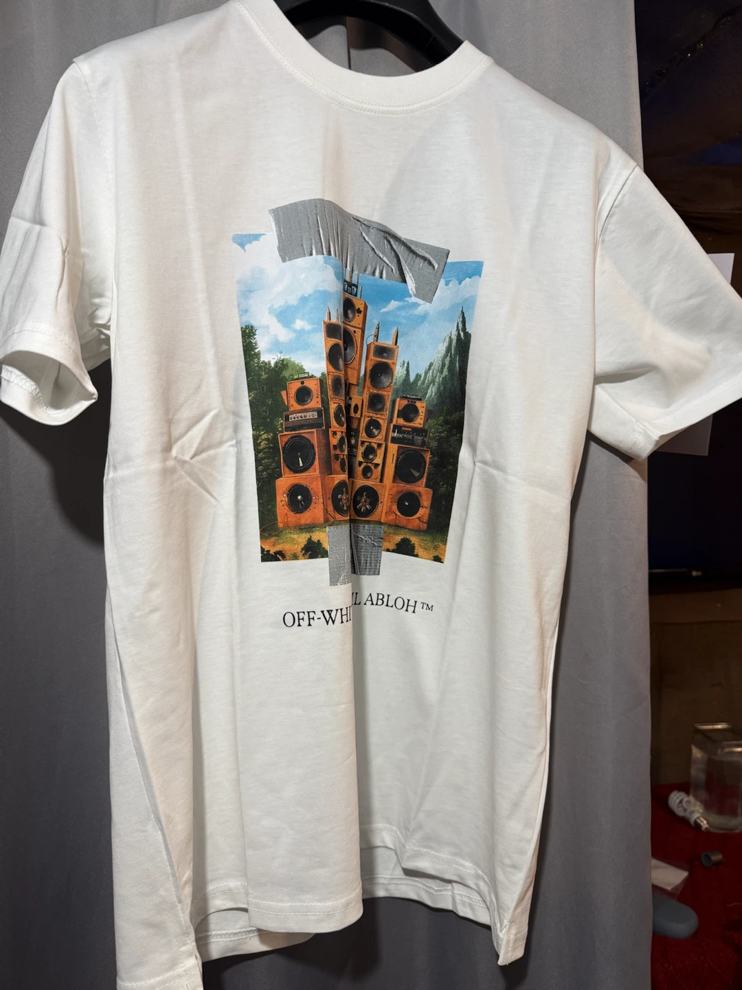 Off-White Virgil Abloh Mens T-shirt - photo 2